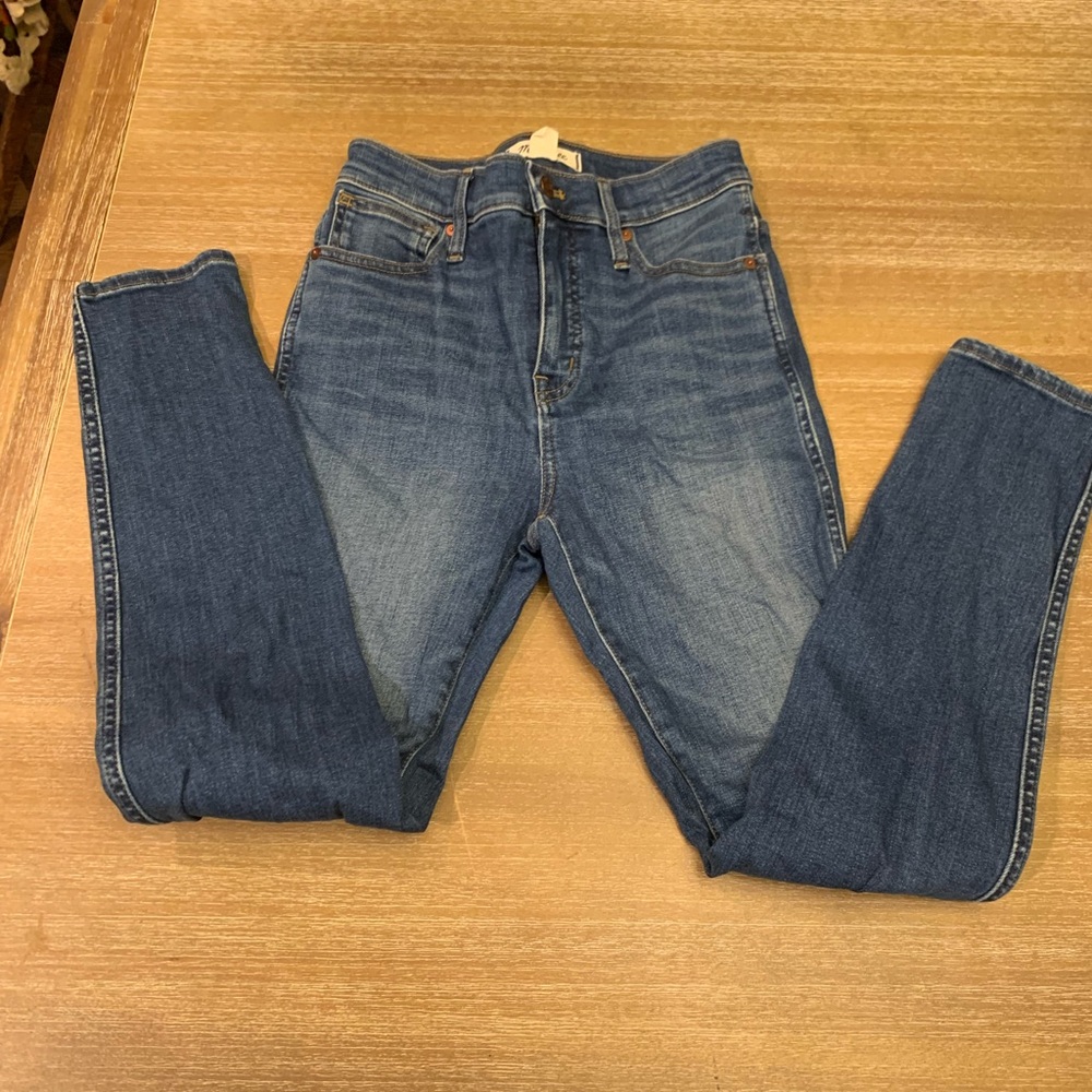 Madewell High Rise Blue Jeans